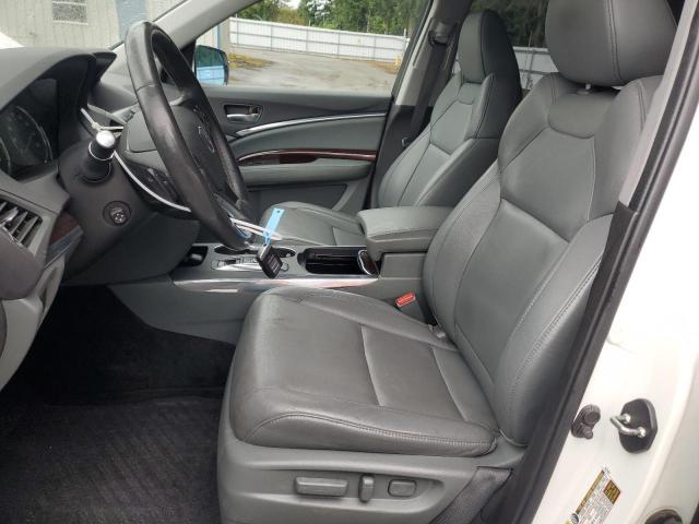 5FRYD4H47GB002411 - 2016 ACURA MDX TECHNOLOGY WHITE photo 7