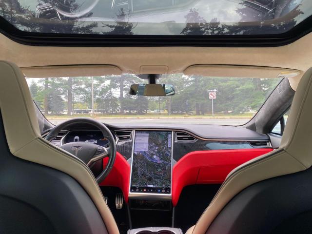 5YJSA1DP8DFP19748 - 2013 TESLA MODEL S Սպիտակ լուսանկար 10