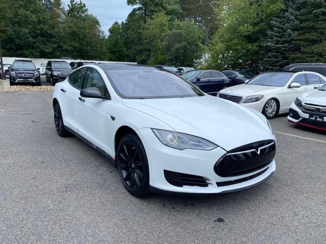 5YJSA1DP8DFP19748 - 2013 TESLA MODEL S Սպիտակ լուսանկար 2