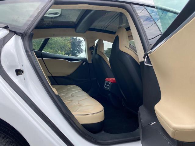 5YJSA1DP8DFP19748 - 2013 TESLA MODEL S Սպիտակ լուսանկար 6