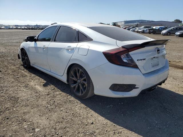 2HGFC2F87LH555734 - 2020 HONDA CIVIC SPORT თეთრი ფოტო 2