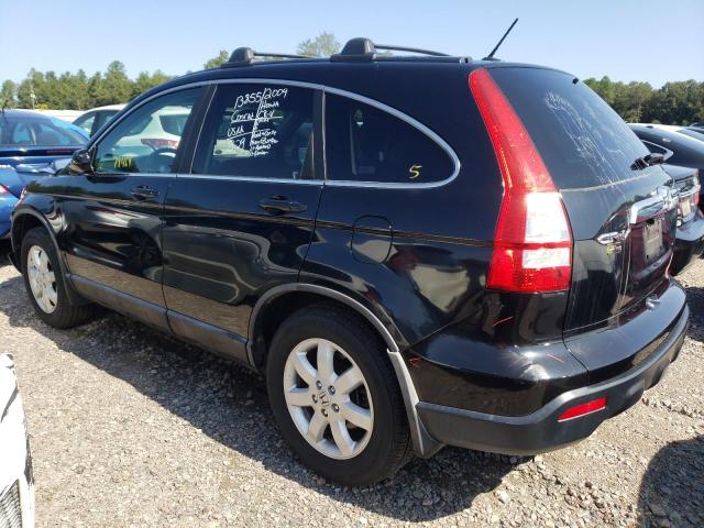 5J6RE38759L018298 - 2009 HONDA CR-V EXL BLACK photo 2