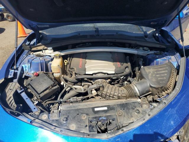 1G1FH3D75H0201540 - 2017 CHEVROLET CAMARO SS BLUE photo 11