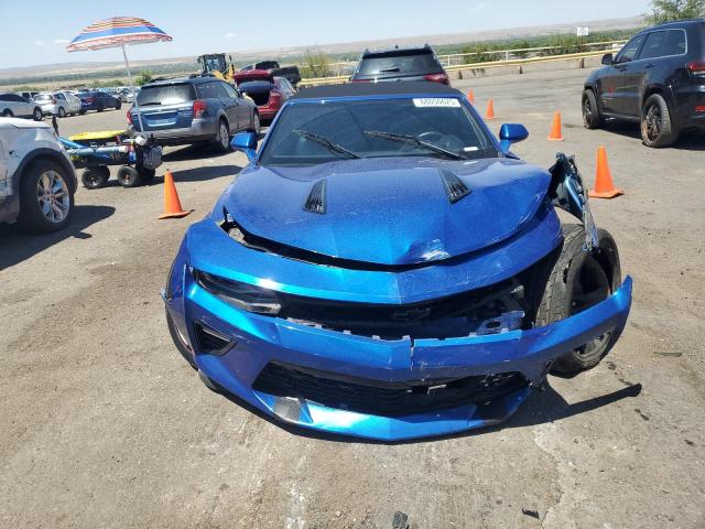 1G1FH3D75H0201540 - 2017 CHEVROLET CAMARO SS BLUE photo 5
