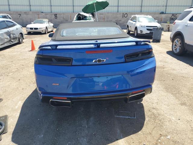 1G1FH3D75H0201540 - 2017 CHEVROLET CAMARO SS BLUE photo 6