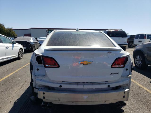 6G3F15RW3GL208056 - 2016 CHEVROLET SS WHITE photo 6