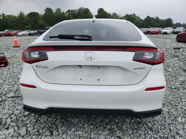 19XFL2H85SE001372 - 2025 HONDA CIVIC SPORT WHITE photo 6