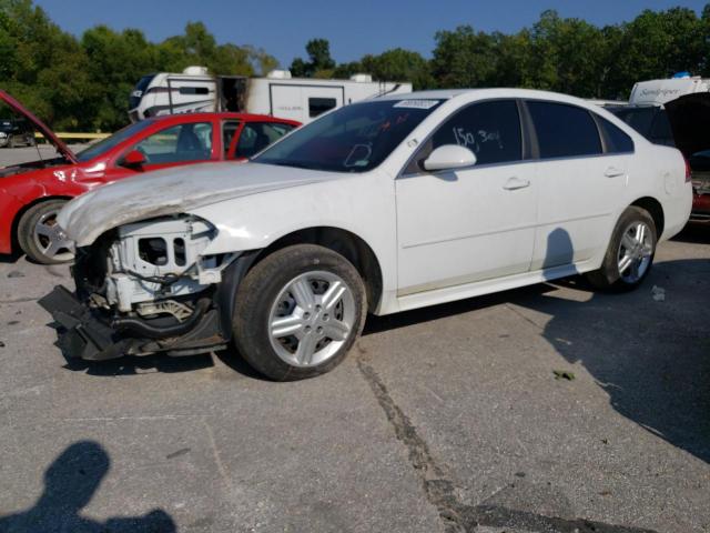 2G1WD5E39C1243497 - 2012 CHEVROLET IMPALA POLICE WHITE photo 1