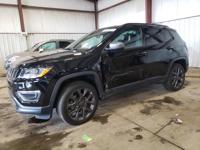 3C4NJDEB8MT513610 - 2021 JEEP COMPASS 80TH EDITION BLACK photo 1