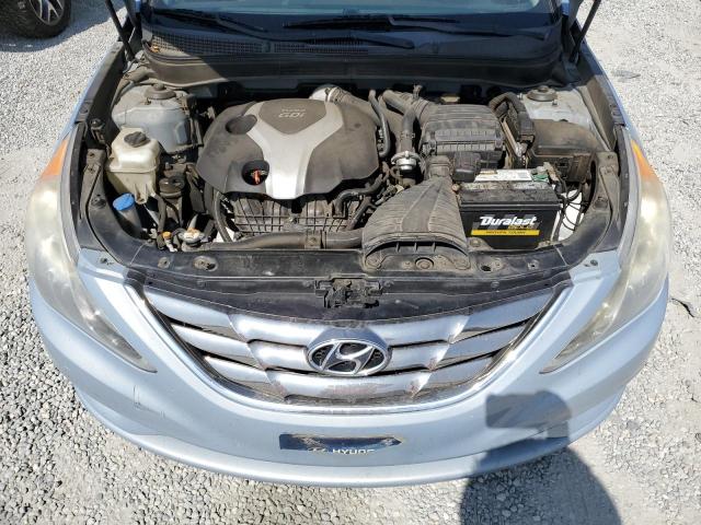 5NPEC4AB3DH667609 - 2013 HYUNDAI SONATA SE 蓝色 照片 11