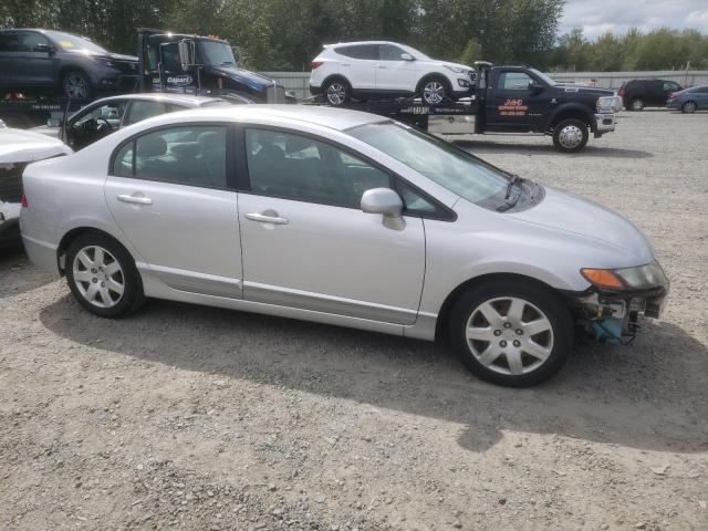 1HGFA16527L020227 - 2007 HONDA CIVIC LX SILVER photo 4