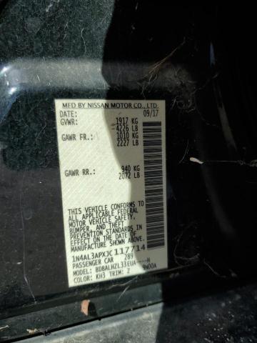 1N4AL3APXJC117714 - 2018 NISSAN ALTIMA 2.5 Czarny zdjęcie 12