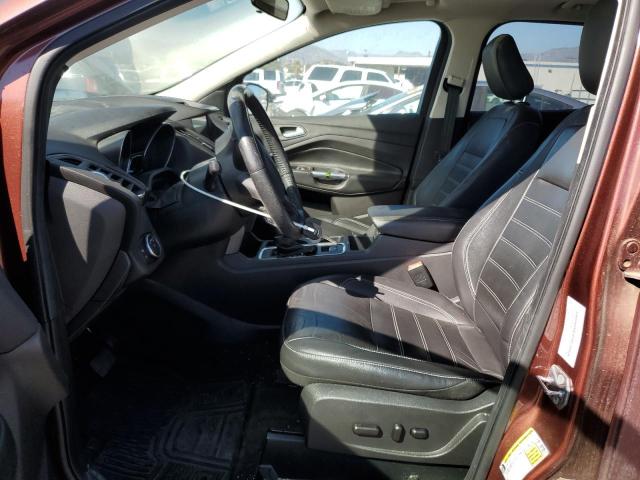 1FMCU0HD6JUA85828 - 2018 FORD ESCAPE SEL ბურგუნდია ფოტო 7