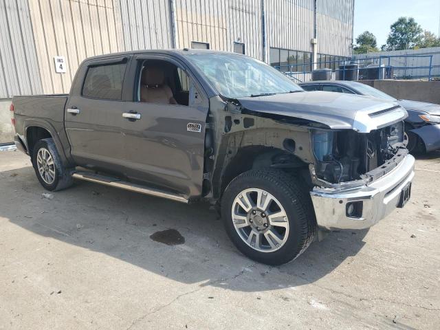 5TFAW5F11EX389231 - 2014 TOYOTA TUNDRA CREWMAX PLATINUM Grau Foto 4