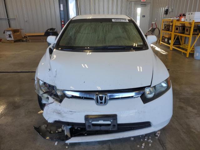 1HGFA16516L111004 - 2006 HONDA CIVIC LX WHITE photo 5