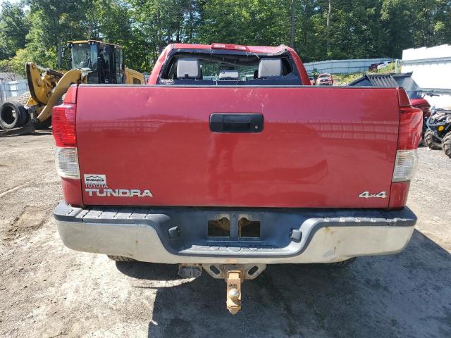 5TFUM5F11CX034172 - 2012 TOYOTA TUNDRA DOUBLE CAB SR5 RED photo 6