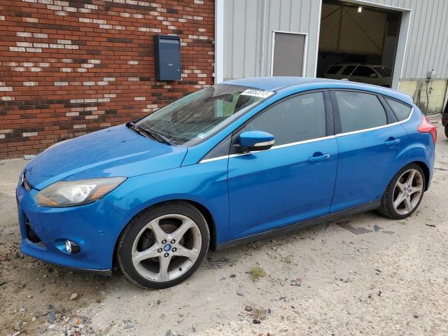 1FAHP3N29CL138543 - 2012 FORD FOCUS TITANIUM BLUE photo 1