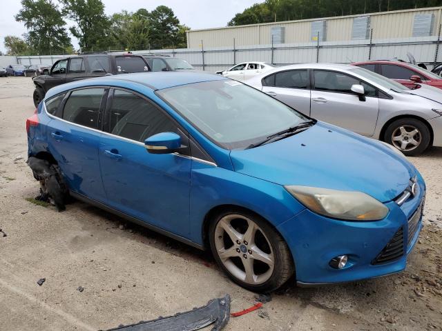 1FAHP3N29CL138543 - 2012 FORD FOCUS TITANIUM BLUE photo 4