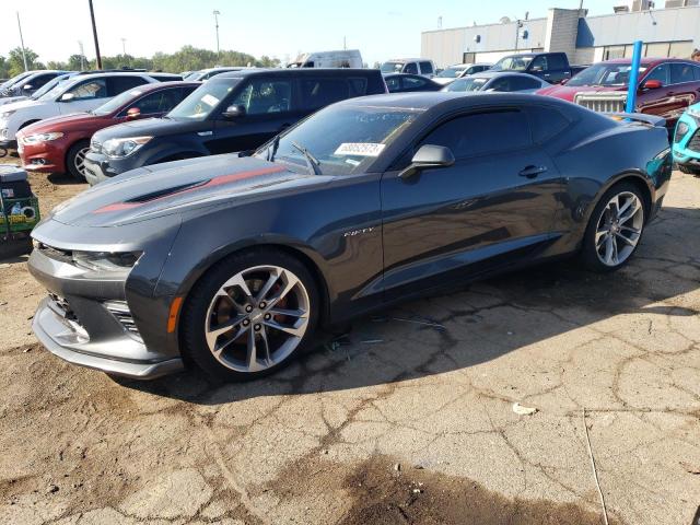 1G1FH1R74H0123832 - 2017 CHEVROLET CAMARO SS GRAY photo 1