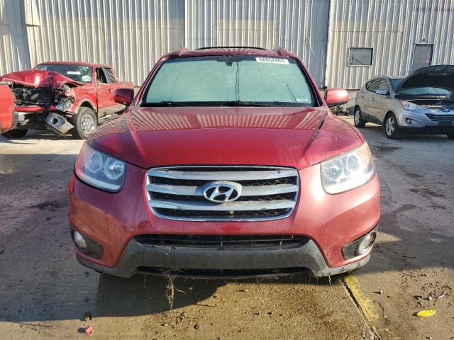 5XYZK4AG7CG135897 - 2012 HYUNDAI SANTA FE LIMITED MAROON photo 5