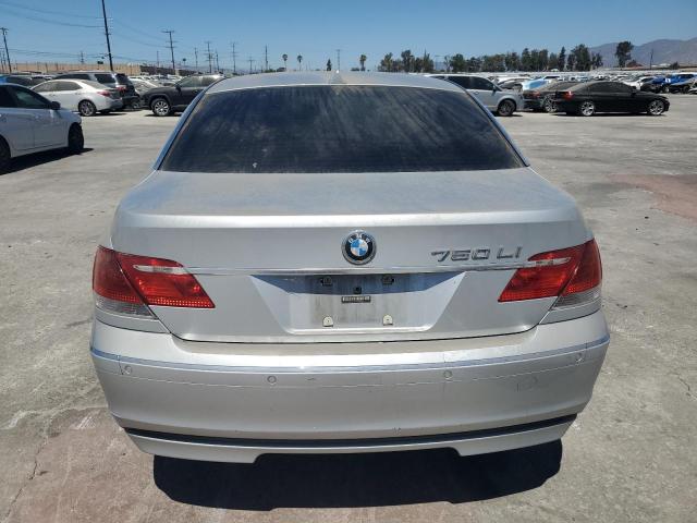 WBAHN83536DT61053 - 2006 BMW 750 LI GRAY photo 6