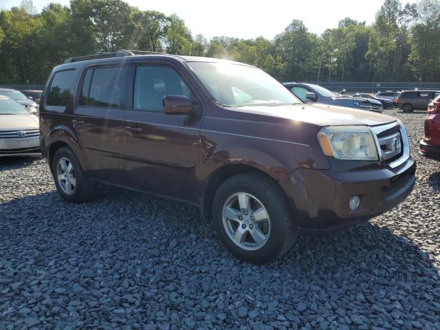 5FNYF48419B027545 - 2009 HONDA PILOT EX BURGUNDY photo 4