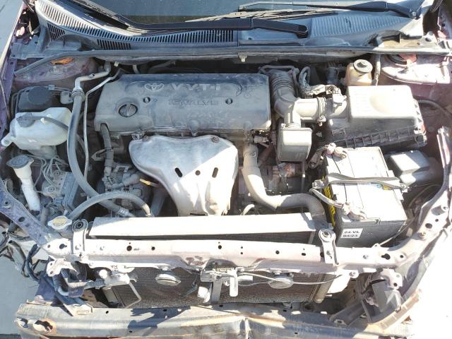 JTKDE177270179107 - 2007 TOYOTA SCION TC ბურგუნდია ფოტო 11