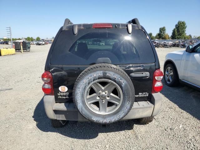 1J4GL38K36W130884 - 2006 JEEP LIBERTY RENEGADE BLACK photo 6