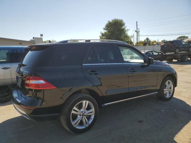 4JGDA5HBXFA610357 - 2015 MERCEDES-BENZ ML 350 4MATIC BLACK photo 3