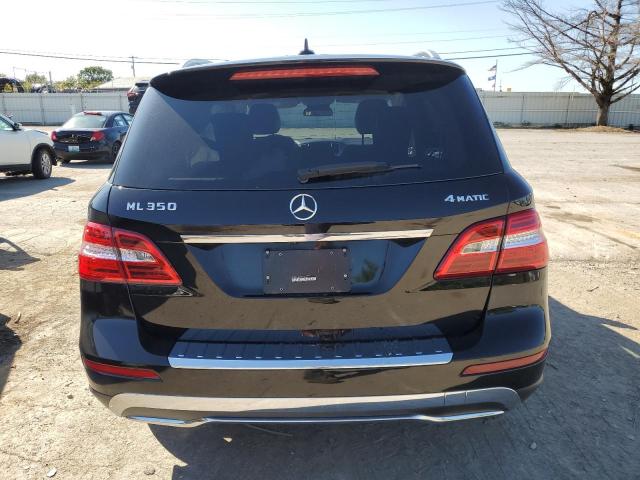 4JGDA5HBXFA610357 - 2015 MERCEDES-BENZ ML 350 4MATIC BLACK photo 6