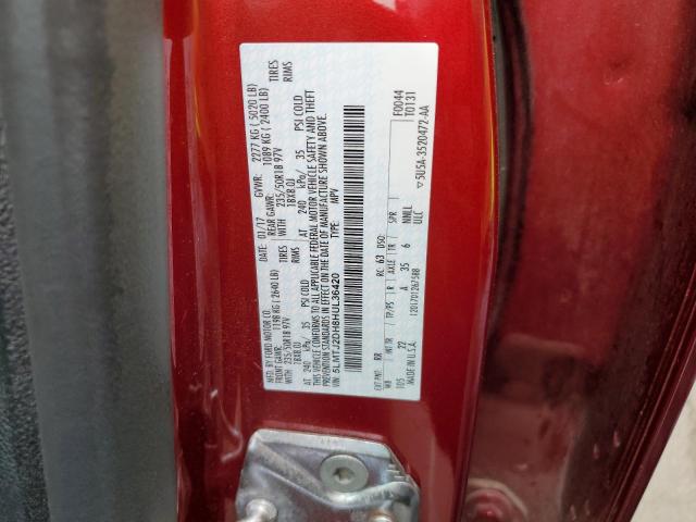 5LMTJ2DH8HUL36420 - 2017 LINCOLN MKC SELECT 红色 照片 13