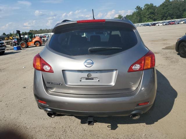 JN8AZ18U39W009457 - 2009 NISSAN MURANO S SILVER photo 6