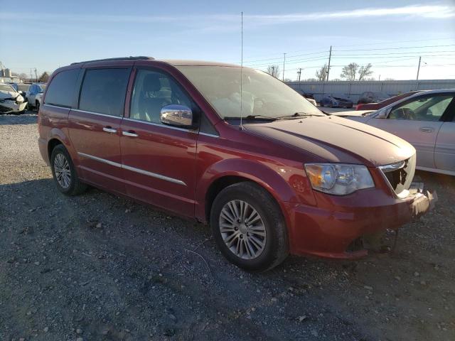 2C4RC1CGXER277247 - 2014 CHRYSLER TOWN & COU TOURING L RED photo 4