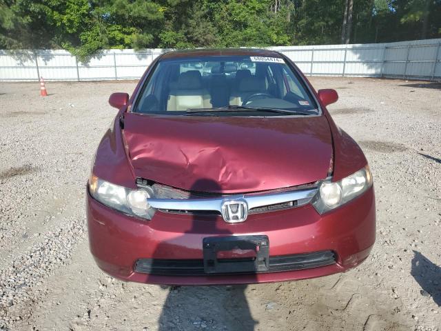 2HGFA169X8H532884 - 2008 HONDA CIVIC EXL Bordo foto 5