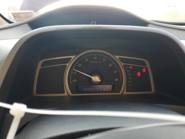 2HGFA169X8H532884 - 2008 HONDA CIVIC EXL Bordo foto 9