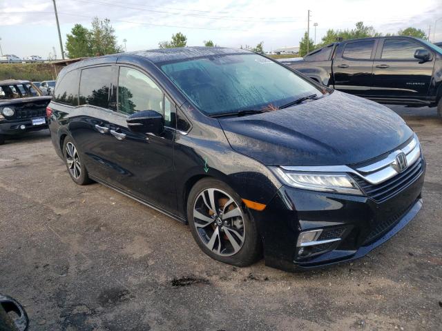 5FNRL6H90JB047889 - 2018 HONDA ODYSSEY ELITE Negro foto 4