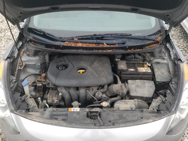 KMHD35LH3EU186443 - 2014 HYUNDAI ELANTRA GT GRAY photo 11