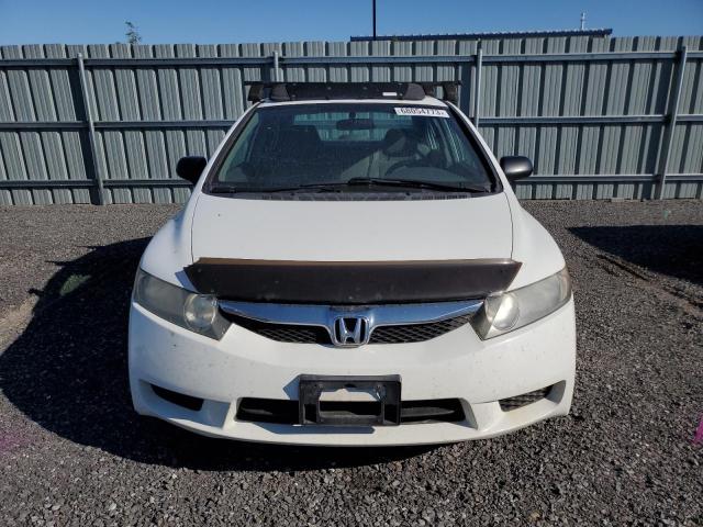 2HGFA1F45BH101266 - 2011 HONDA CIVIC DX-G WHITE photo 5