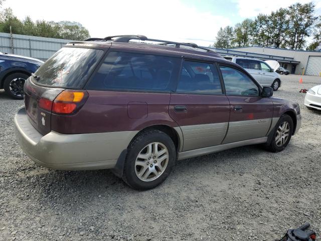 4S3BH6753Y7603842 - 2000 SUBARU LEGACY OUTBACK AWP 双色 照片 3