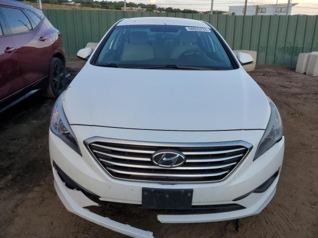 5NPE24AF0HH578947 - 2017 HYUNDAI SONATA SE WHITE photo 5