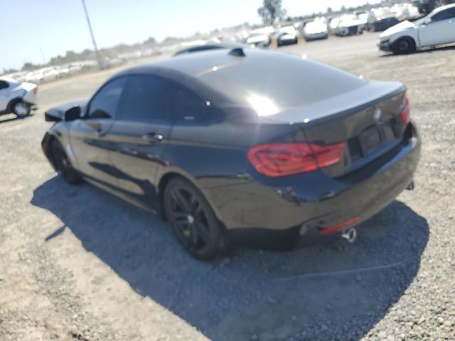 WBA4J5C53JBF06723 - 2018 BMW 440I GRAN COUPE BLACK photo 2