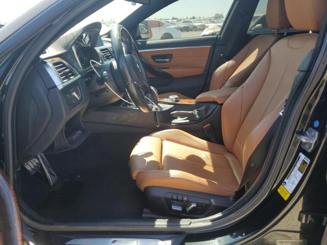 WBA4J5C53JBF06723 - 2018 BMW 440I GRAN COUPE BLACK photo 7