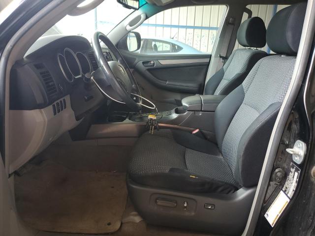 JTEBU14R678090905 - 2007 TOYOTA 4RUNNER SR5 შავი ფოტო 7