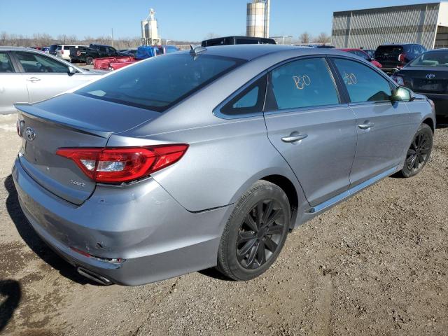 5NPE34AF6GH273464 - 2016 HYUNDAI SONATA SPORT SILVER photo 3