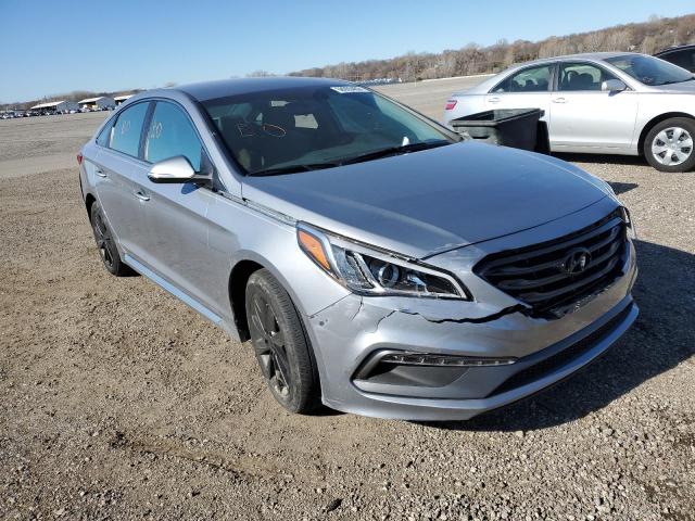 5NPE34AF6GH273464 - 2016 HYUNDAI SONATA SPORT SILVER photo 4