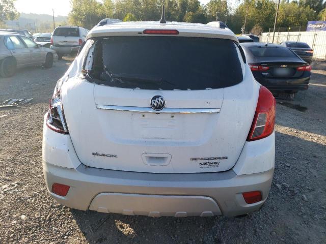 KL4CJBSB6EB575178 - 2014 BUICK ENCORE CONVENIENCE WHITE photo 6