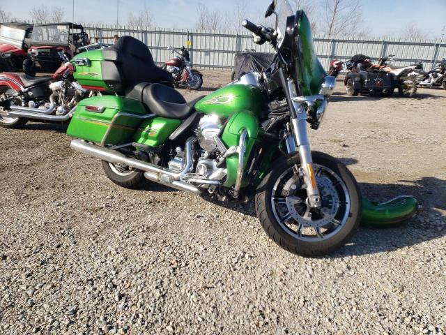 1HD1KEL14FB656603 - 2015 HARLEY-DAVIDSON FLHTK ULTRA LIMITED GREEN photo 1