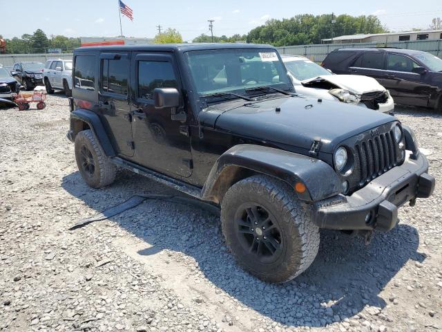 1C4BJWEG6HL610414 - 2017 JEEP WRANGLER U SAHARA TWO TONE photo 4