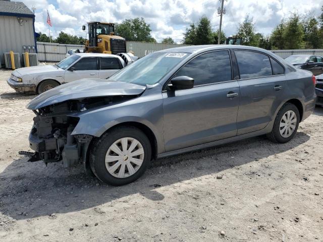 3VW1K7AJ2EM415448 - 2014 VOLKSWAGEN JETTA BASE 灰色 照片 1