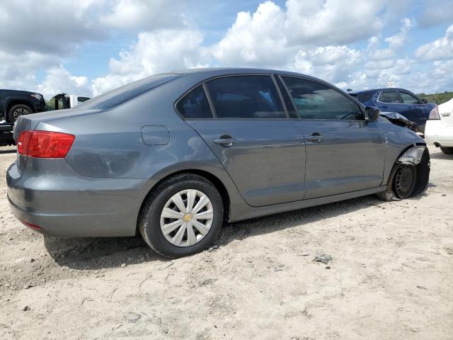 3VW1K7AJ2EM415448 - 2014 VOLKSWAGEN JETTA BASE 灰色 照片 3